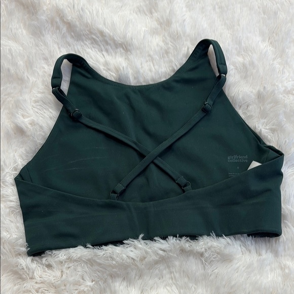 Girlfriend Collective Dark Green Bra - Picture 4 of 6